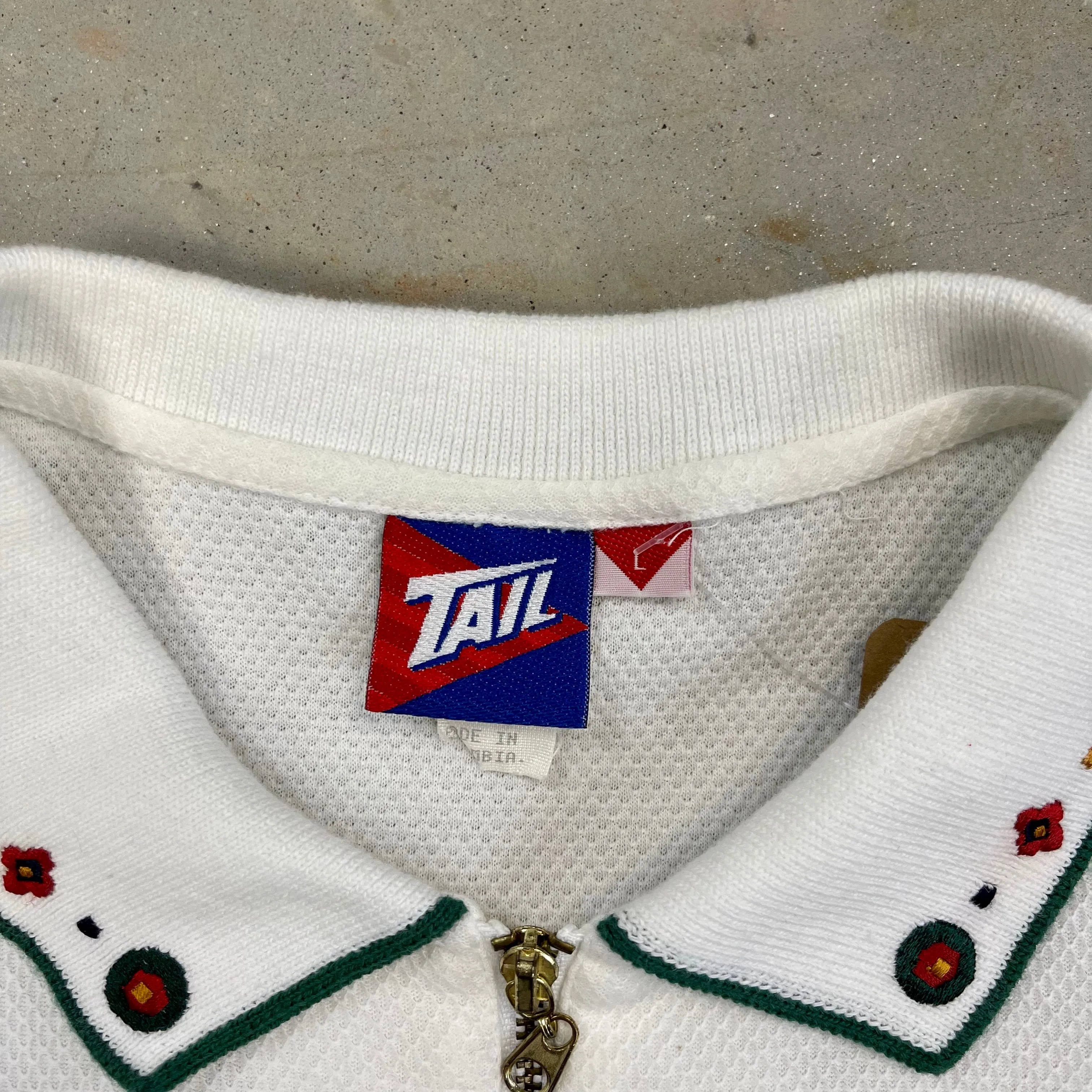 1980s TAIL embroidered polo