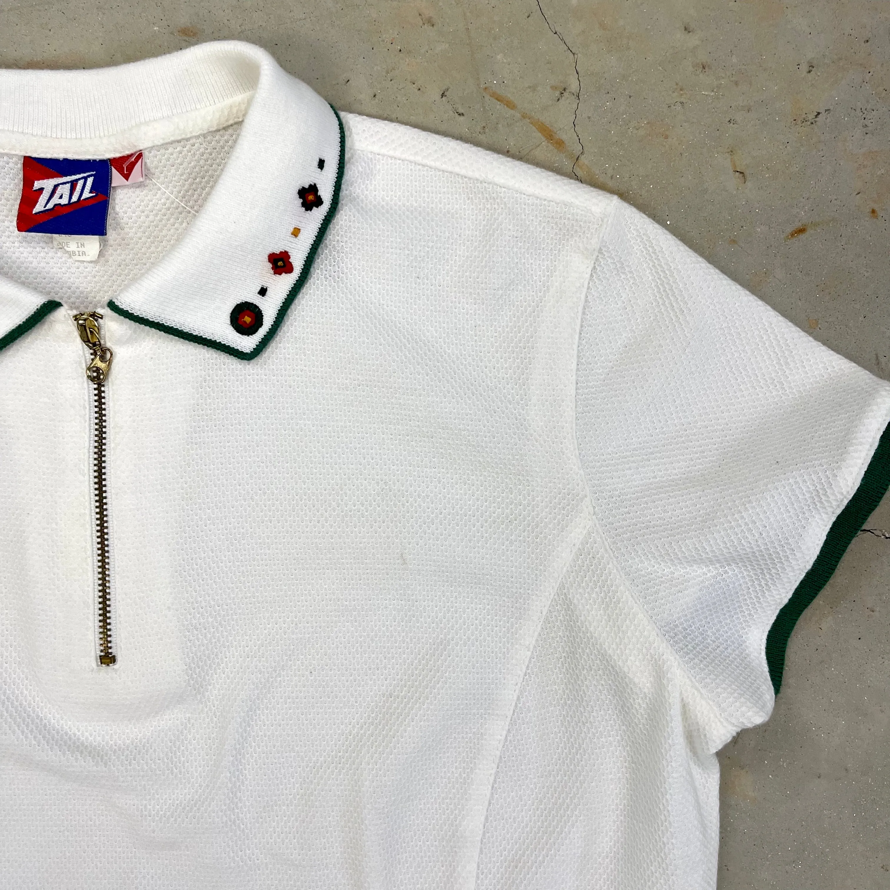 1980s TAIL embroidered polo