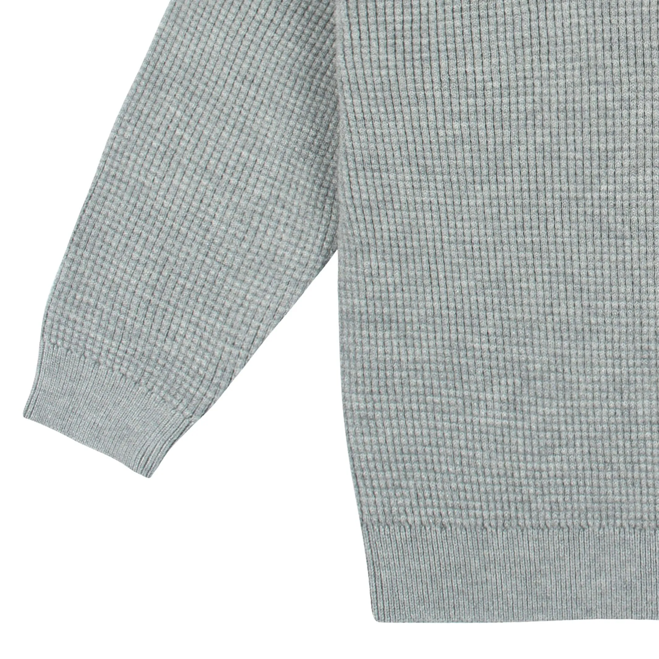 2-Piece Infant and Toddler Boys Heather Gray Sweater Knit Set