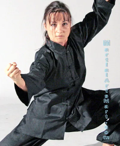 20% OFF Kung Fu Uniform- Black