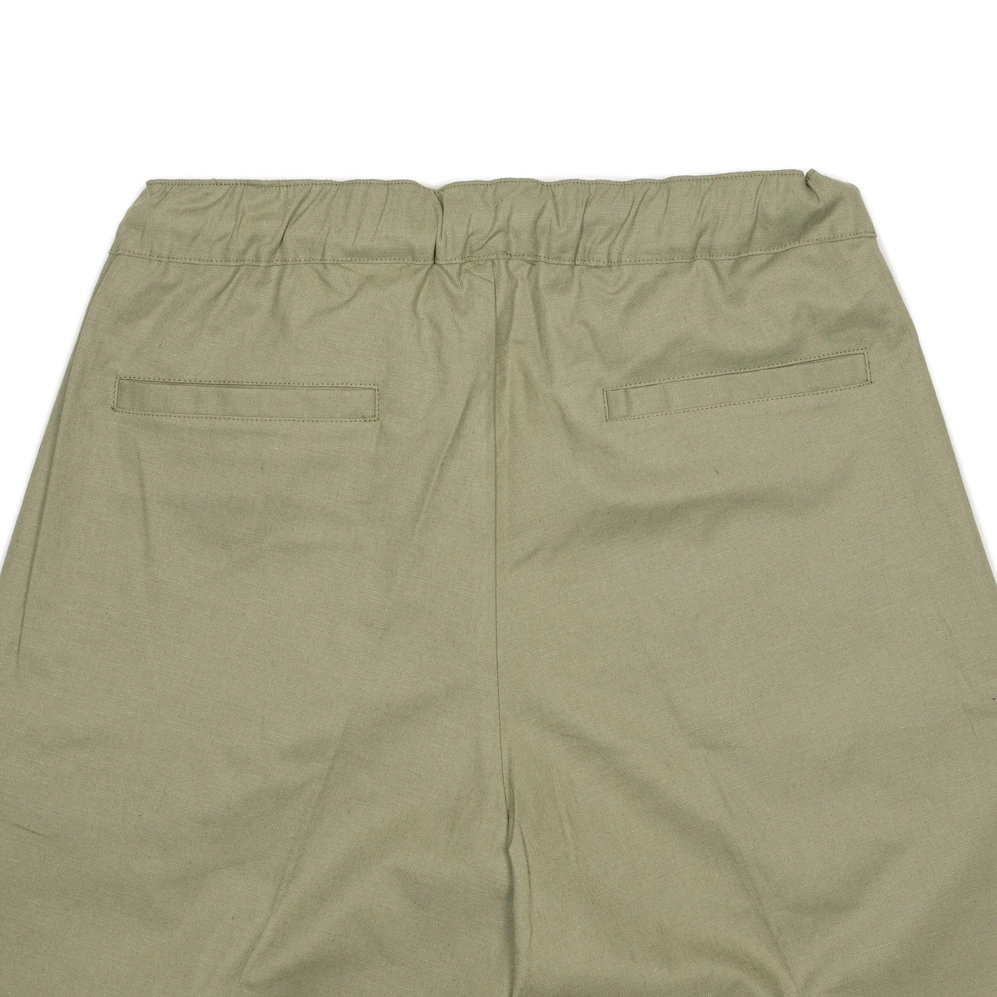 Aaustralia drawstring easy pants in sage green linen cotton