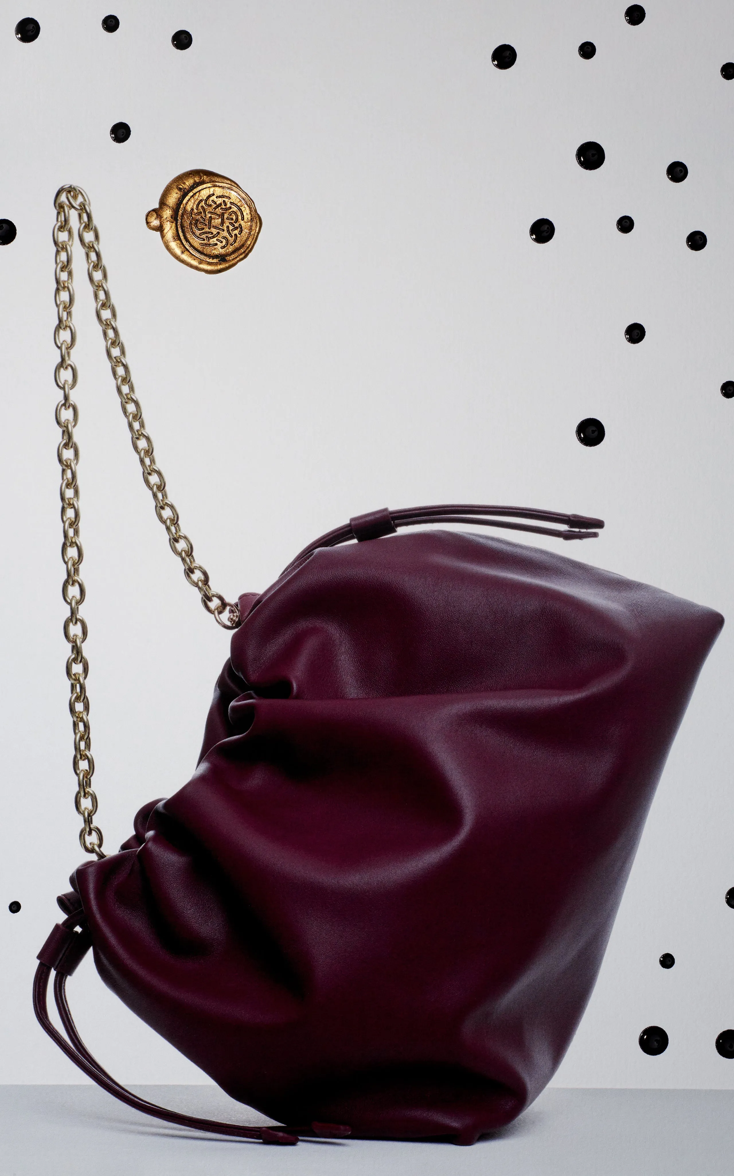 Alexandra Drawstring | Burgundy