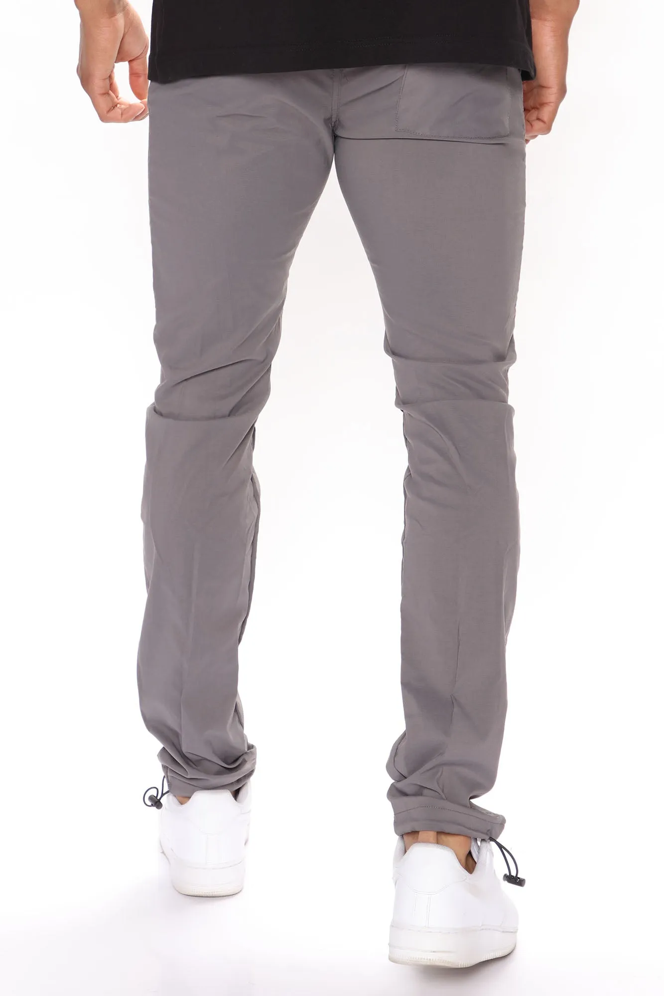 All Around Zipper Cargo Pants - Grey