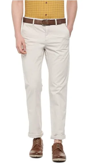 Allen Solly Men's Slim Fit Casual Trouser