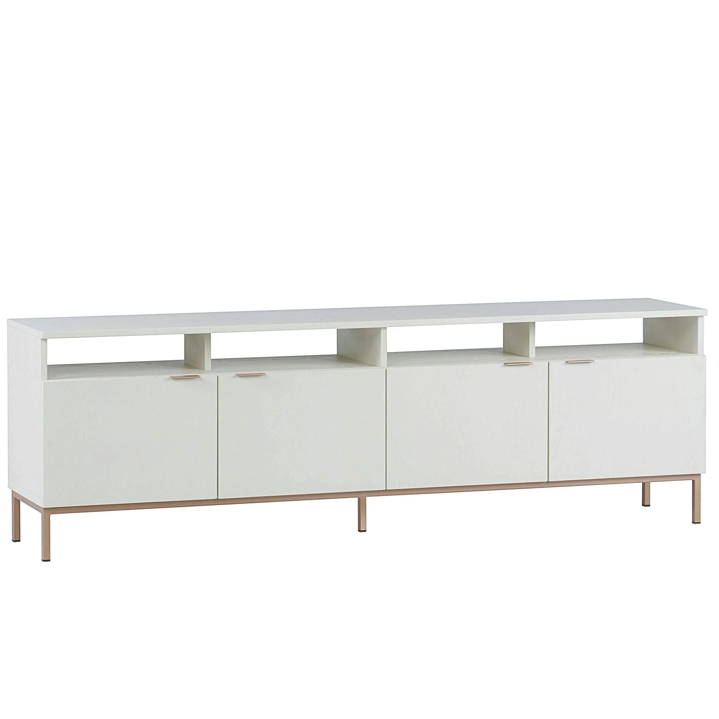 Ambrose Modular Media Stand, Cream