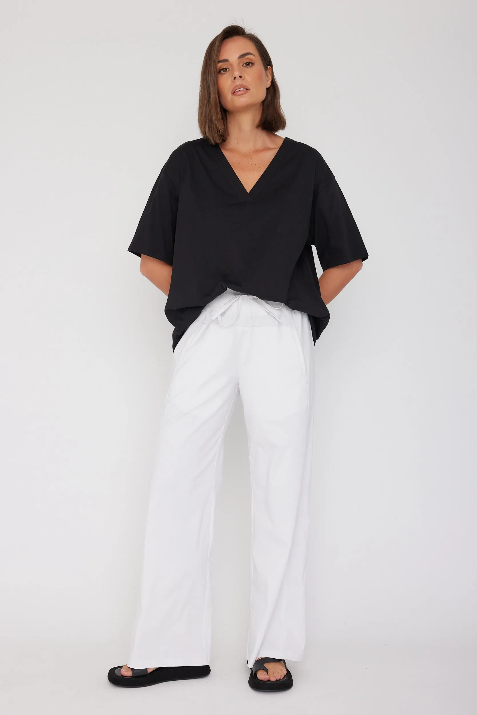 ARDEN Pants White (Petite)