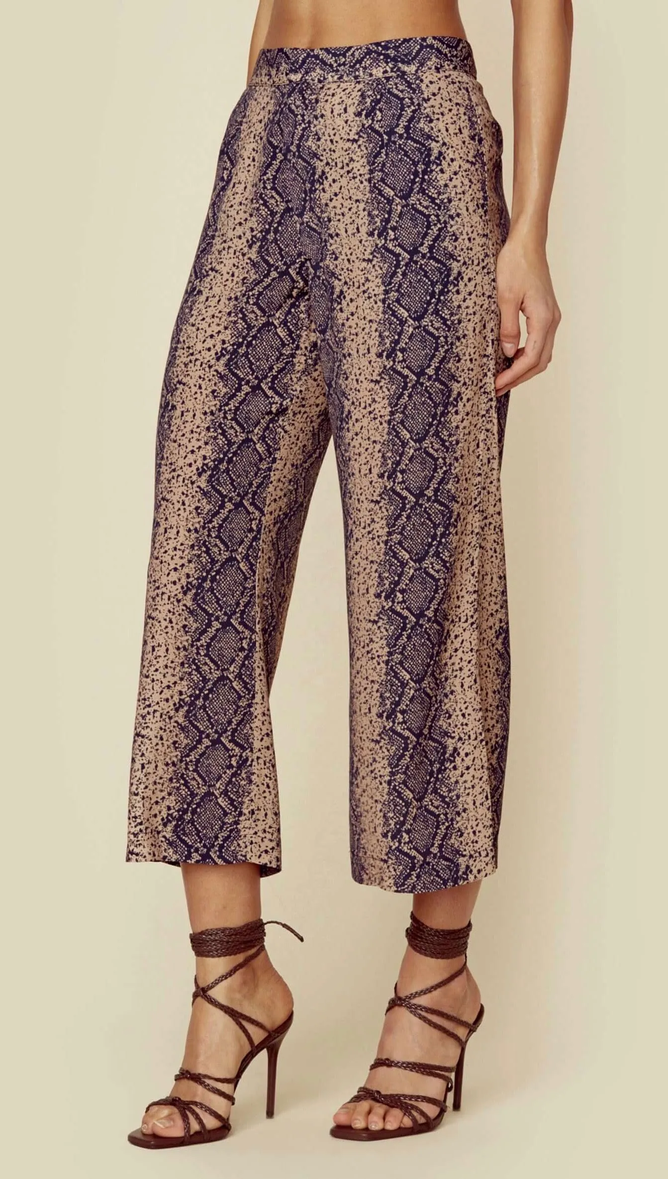 Blue Life Camilla Pant Boa Print