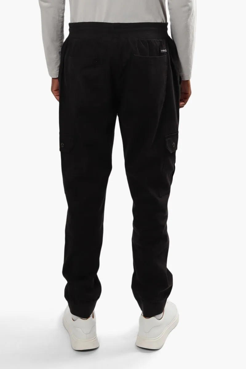 Canada Weather Gear Tie Waist Cargo Pants - Black