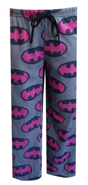 DC Comics Batgirl Polka Dot Logo Capri Lounge Pants