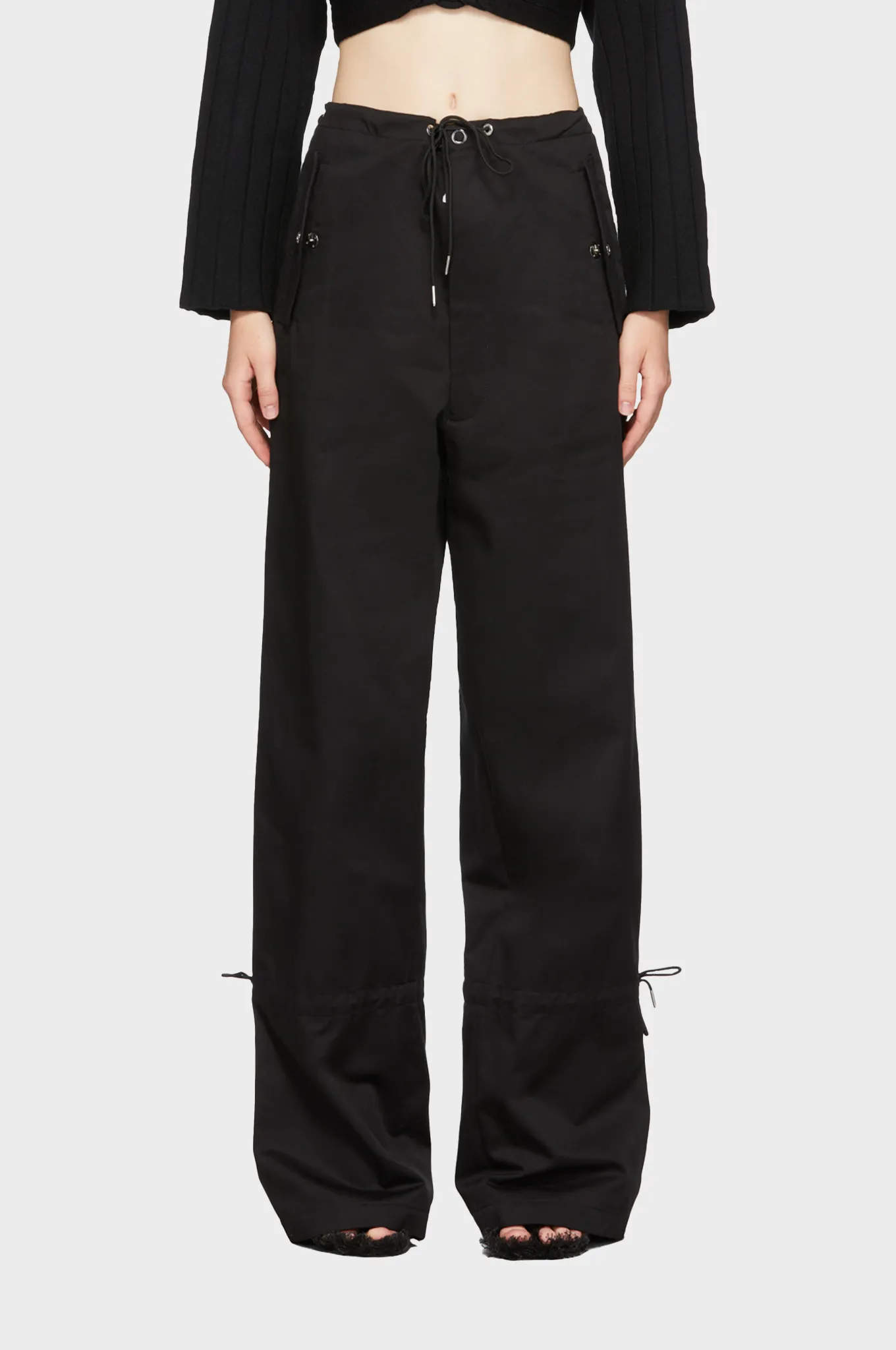 Dion Lee - Drawstring Pants - Black