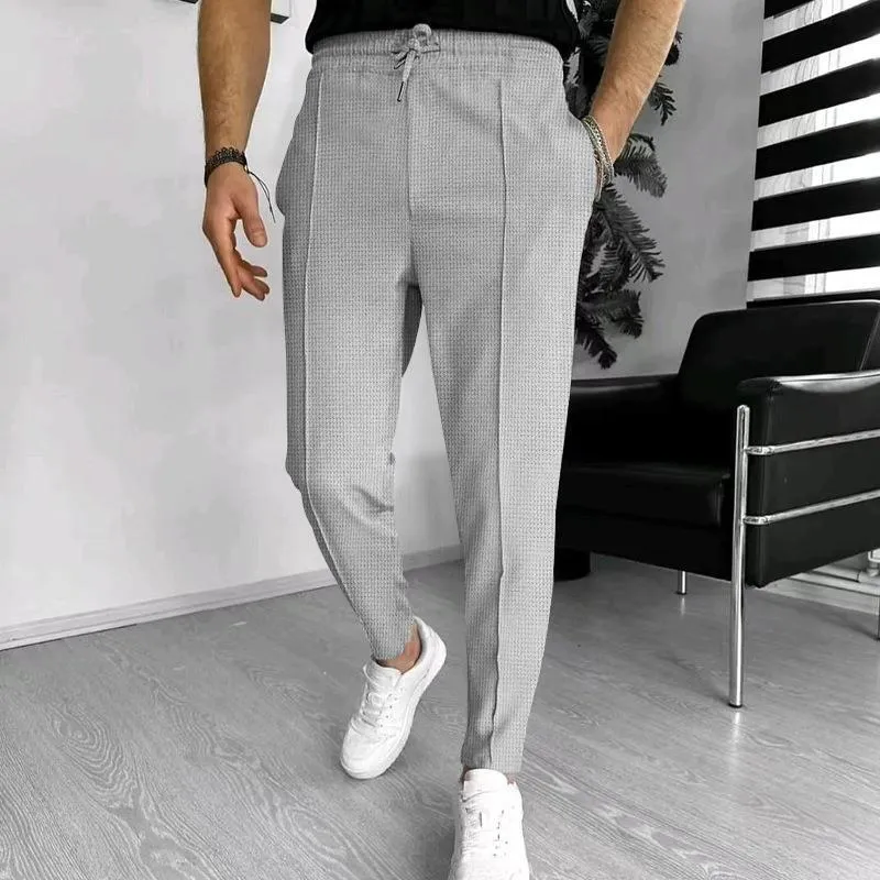 Drawstring Exercise Casual Pants