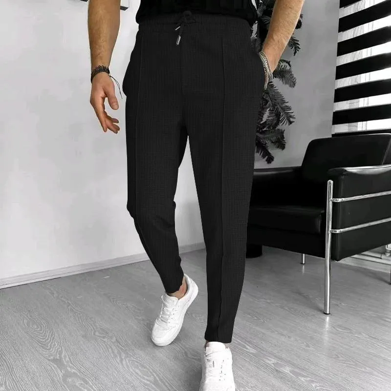 Drawstring Exercise Casual Pants