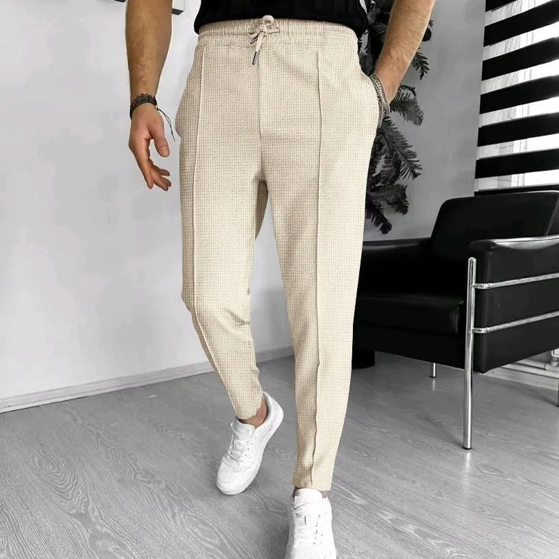 Drawstring Exercise Casual Pants