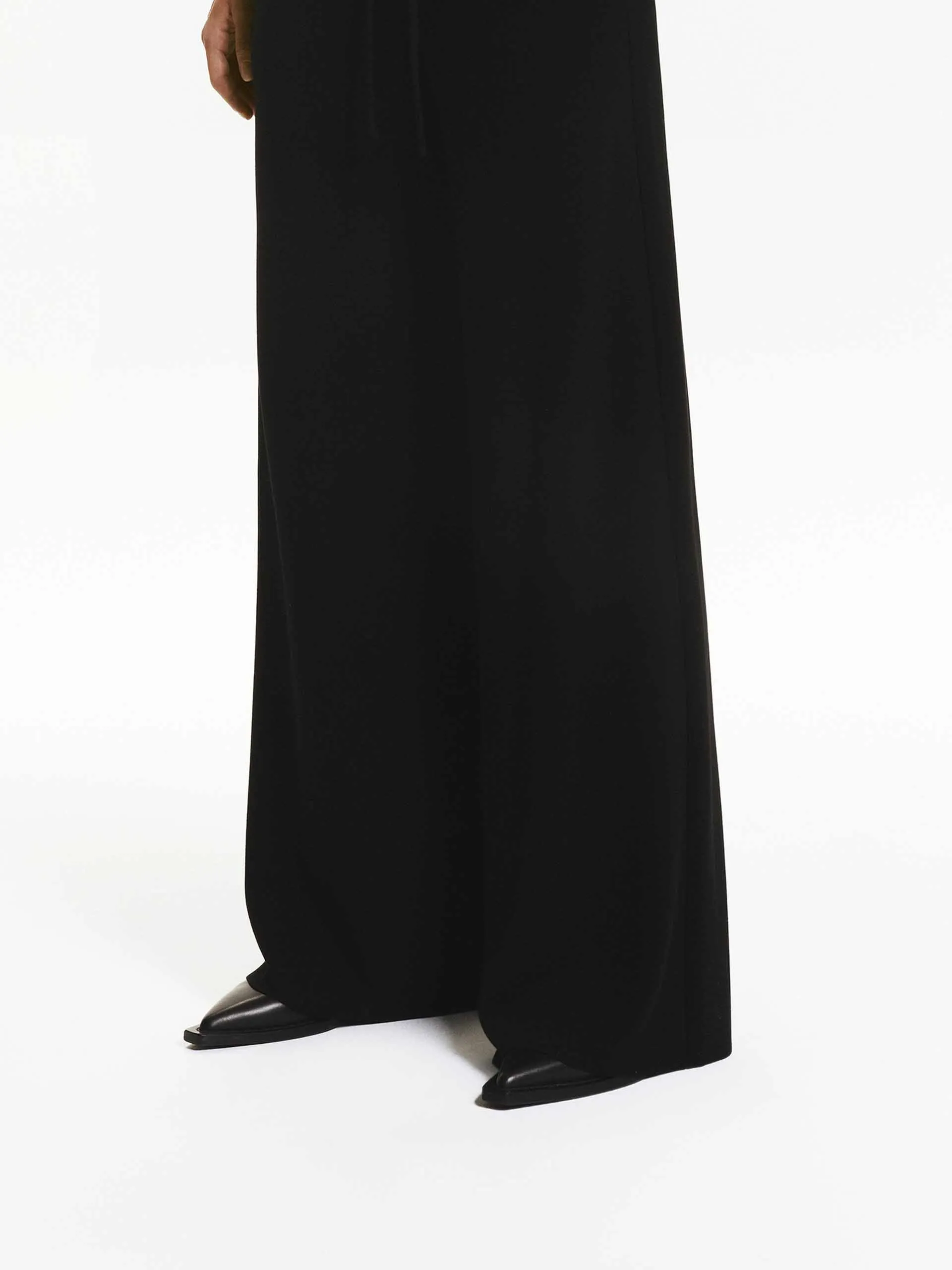 Drawstring Velvet Pants