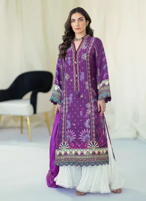 Gaia '23 - Myrtle Plum Shirt And Dupatta