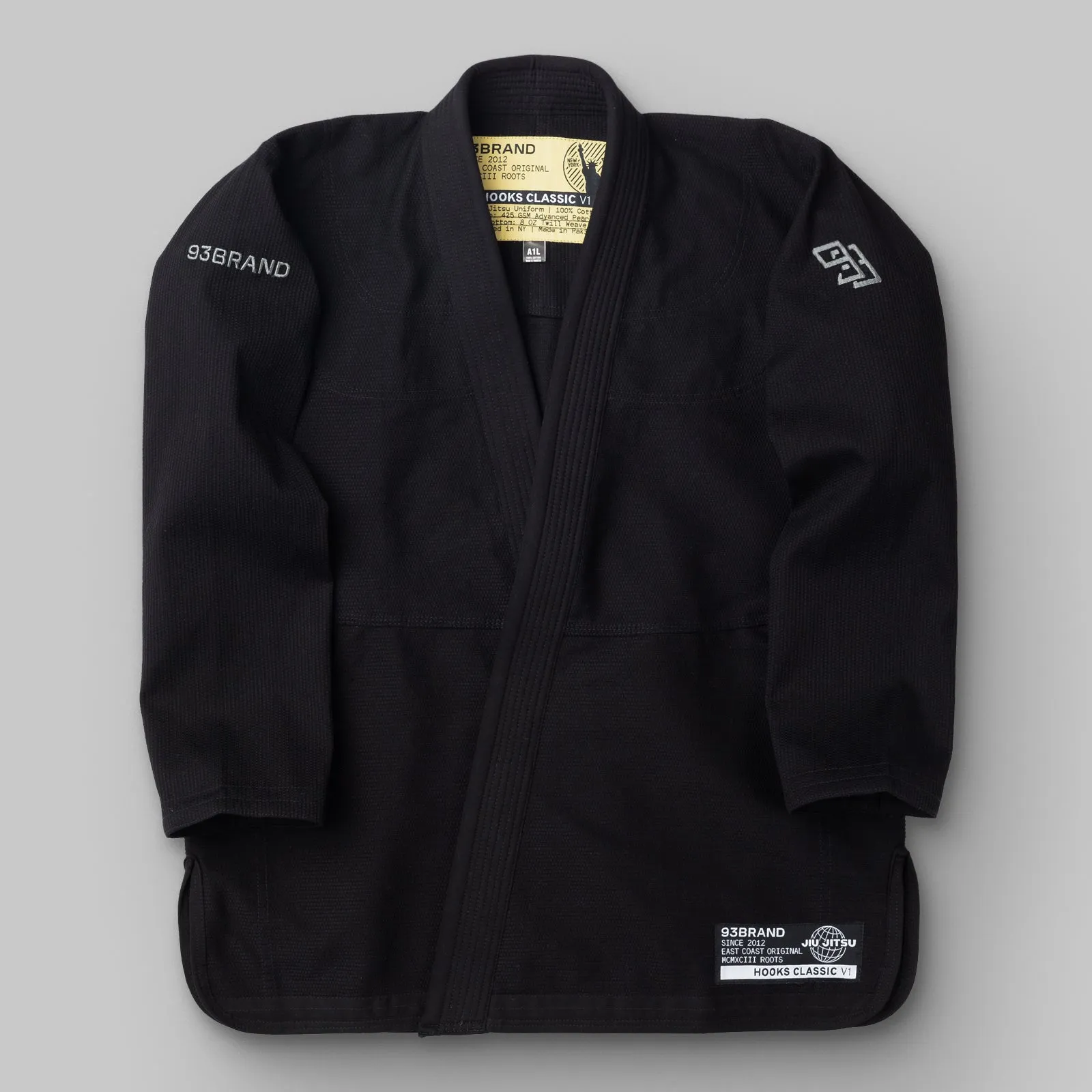 HOOKS CLASSIC Women's Jiu Jitsu Gi - Black (WHOLESALE)