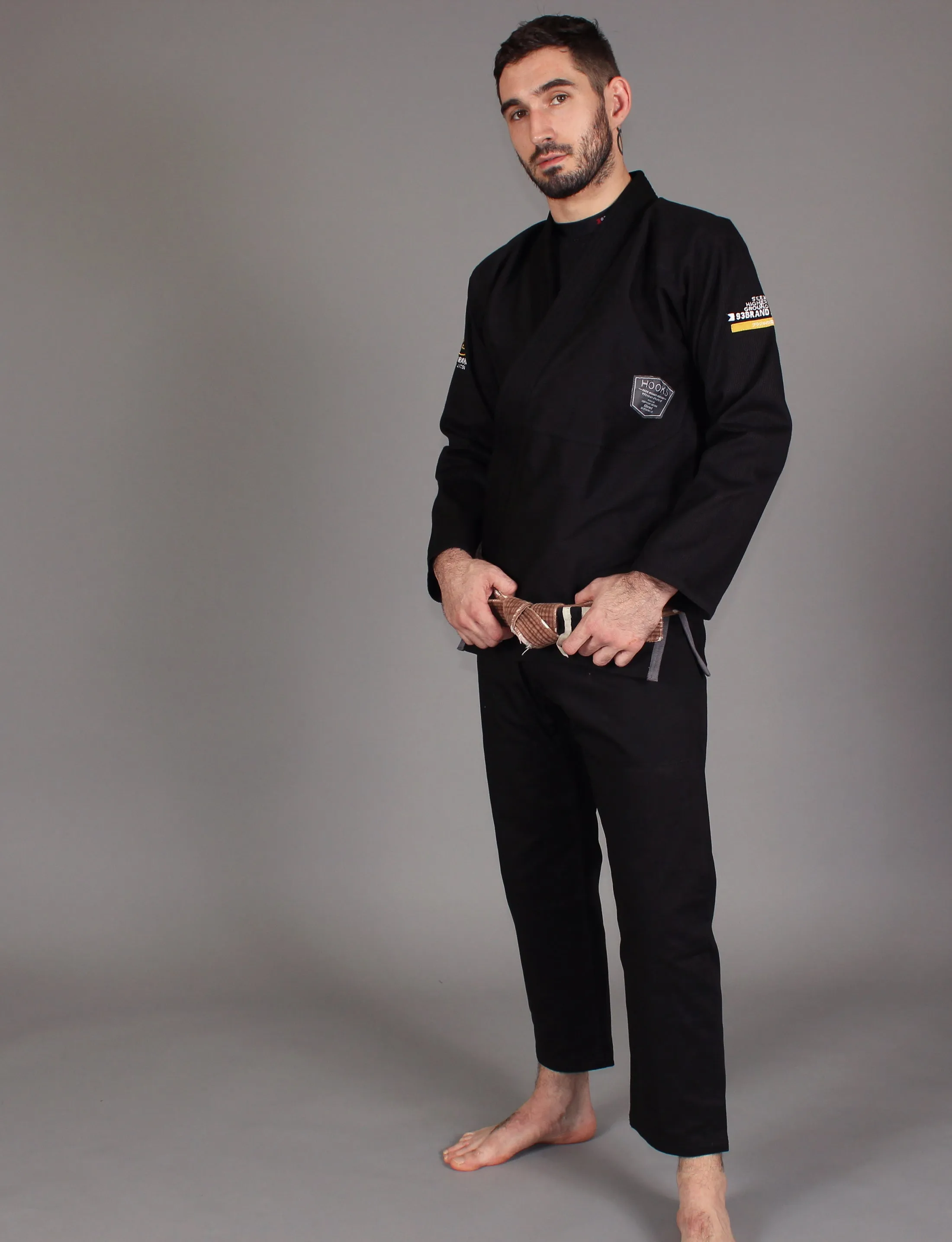 HOOKS V4 Jiu Jitsu Gi - Black