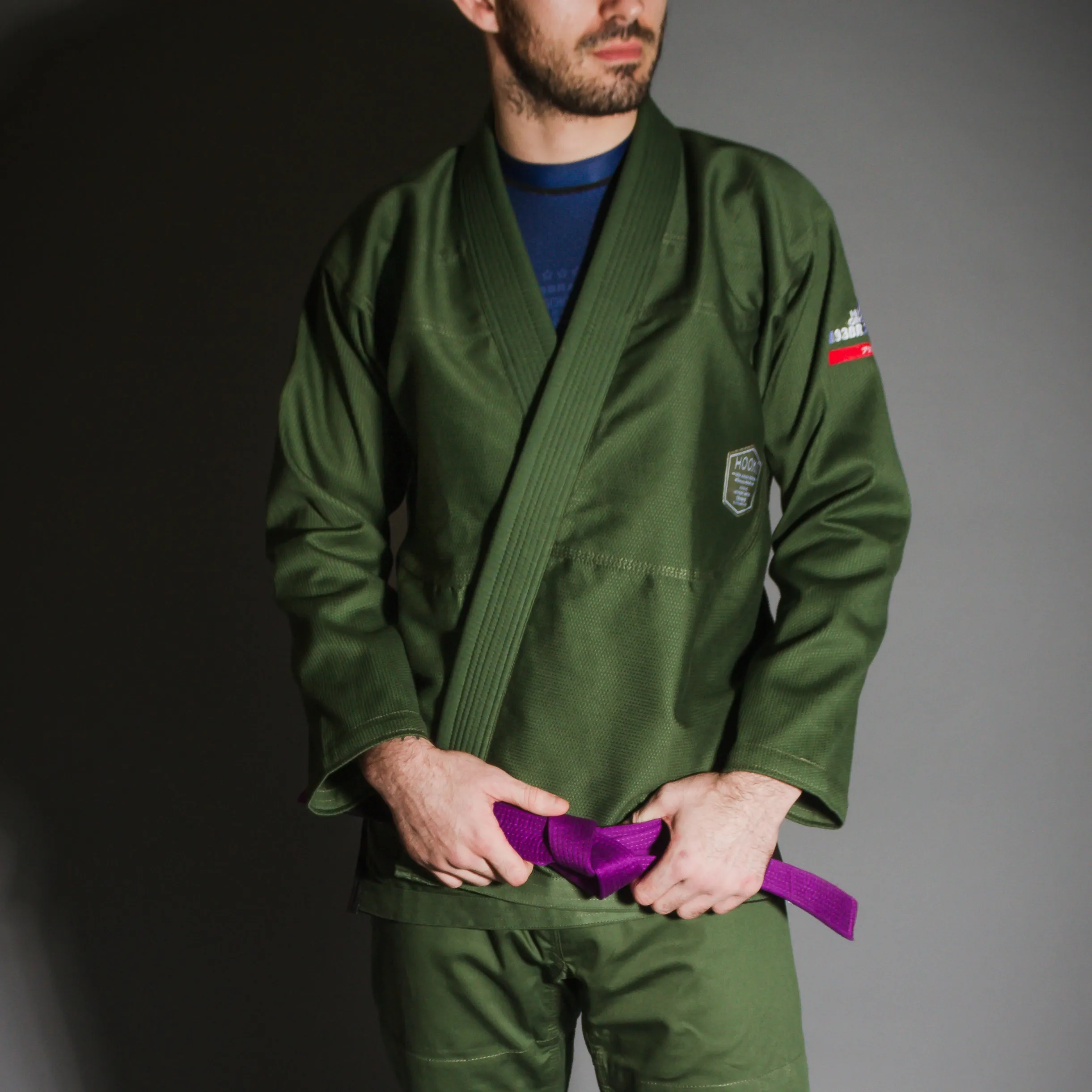 HOOKS V4 Jiu Jitsu Gi - Olive Green