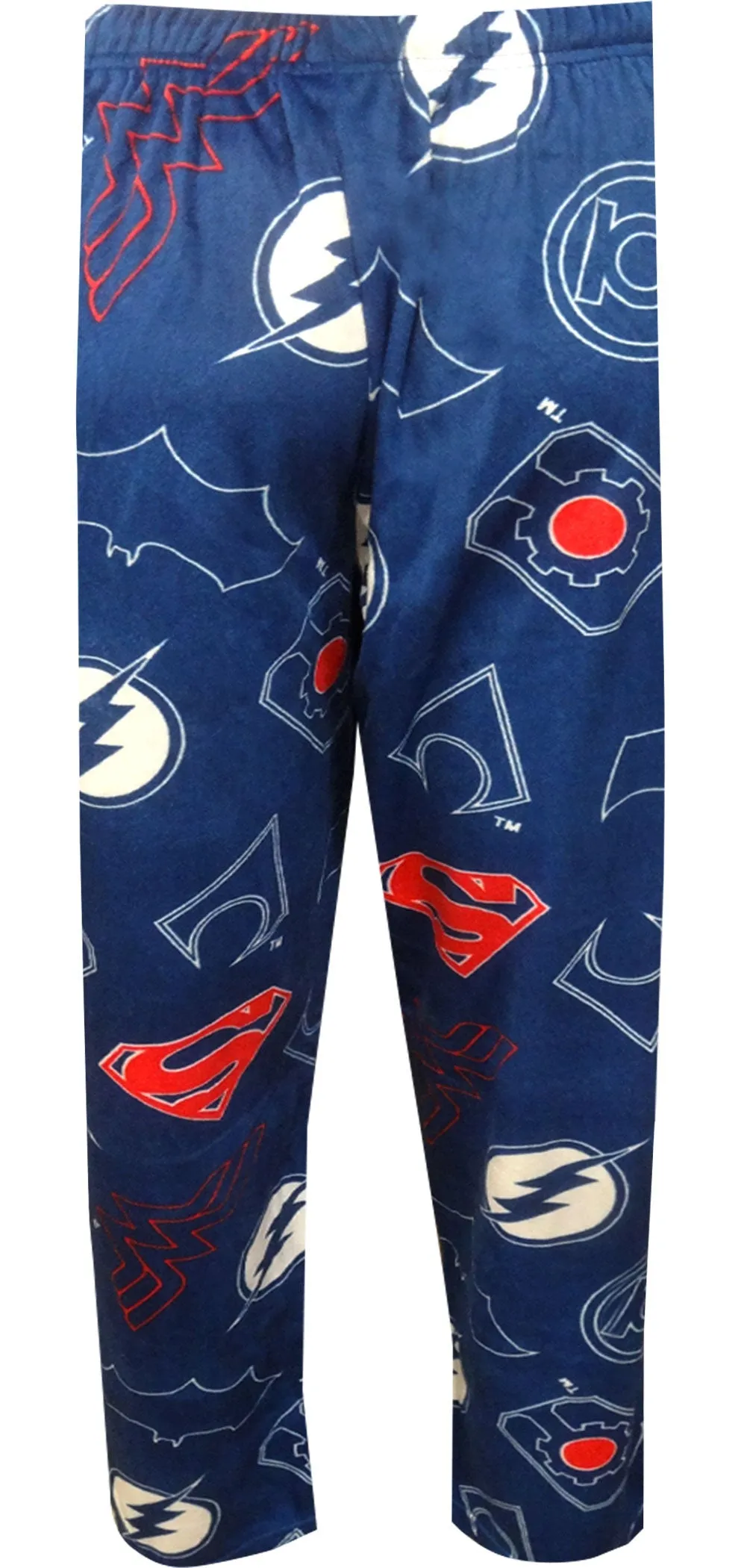 Justice League Logo Minky Soft Cozy Lounge Pants