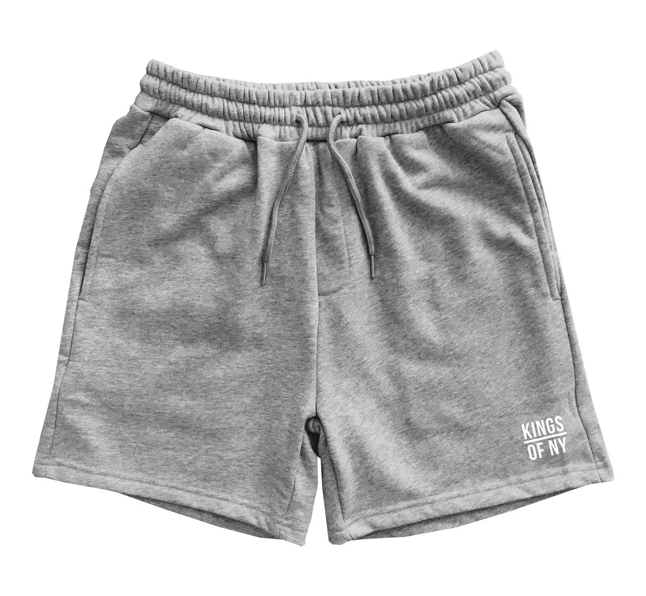 Kings Of NY Classic Logo Drawstring Mens Sweat Shorts