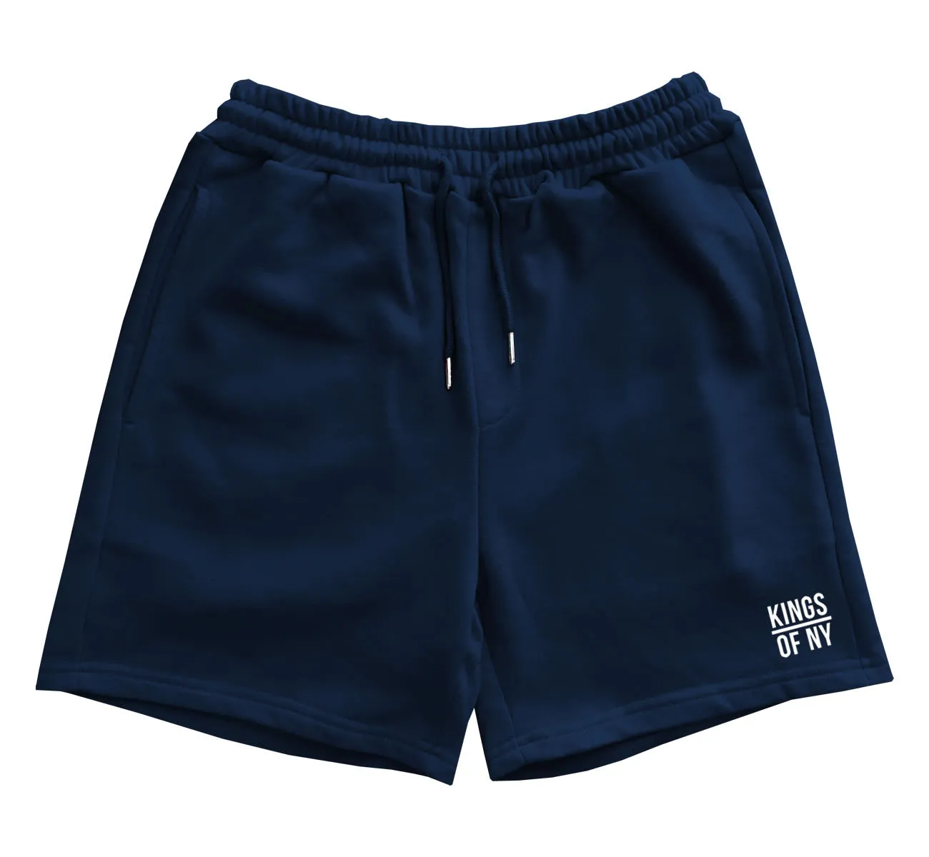 Kings Of NY Classic Logo Drawstring Mens Sweat Shorts