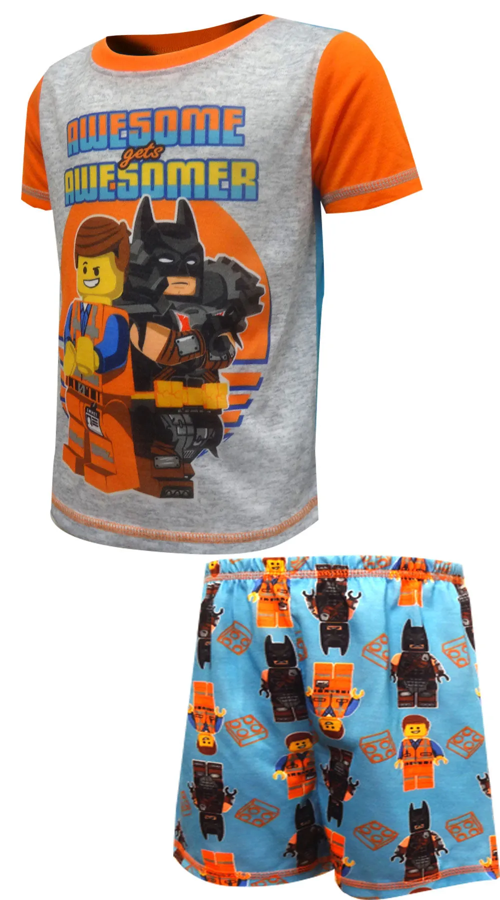 LEGO Movie 2 Emmet and Batman Toddler Pajama