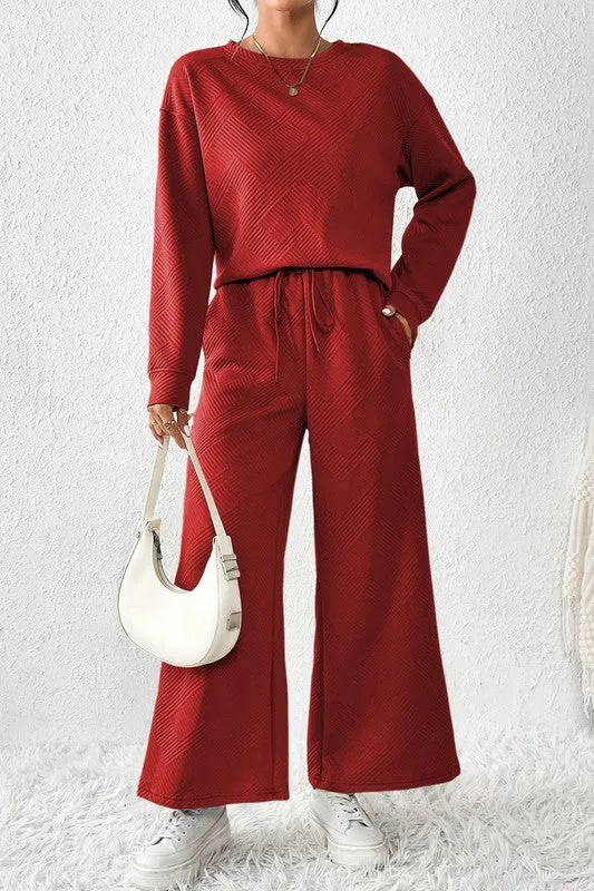 Let's Go Shopping 2 Piece Set Red