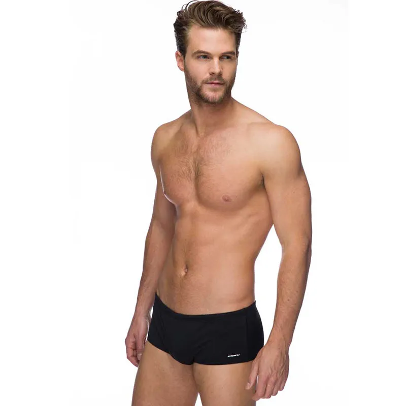 Maru - Solid Black Pacer Trainer Mens Trunk