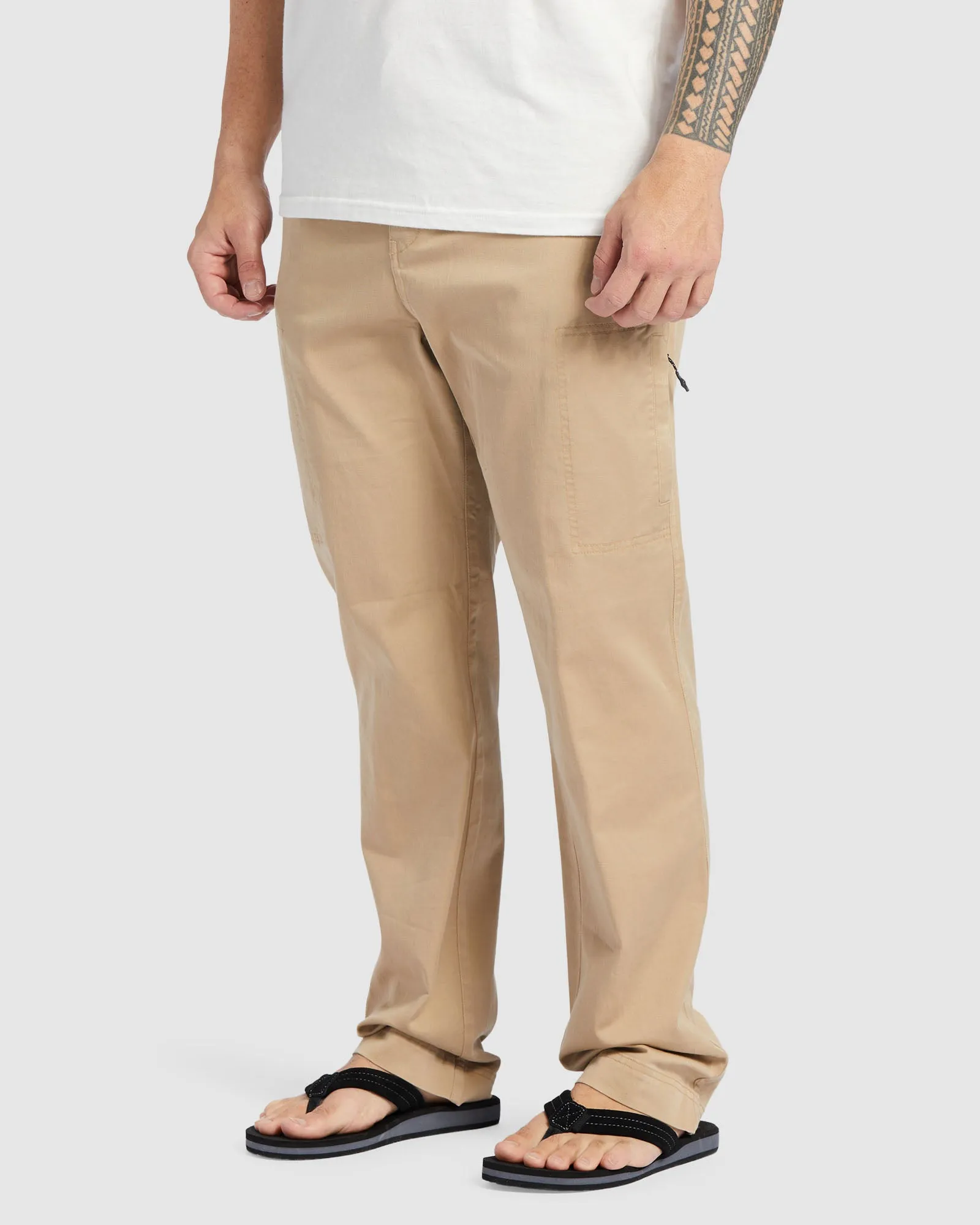 Mens After Surf Elasticated Trousers