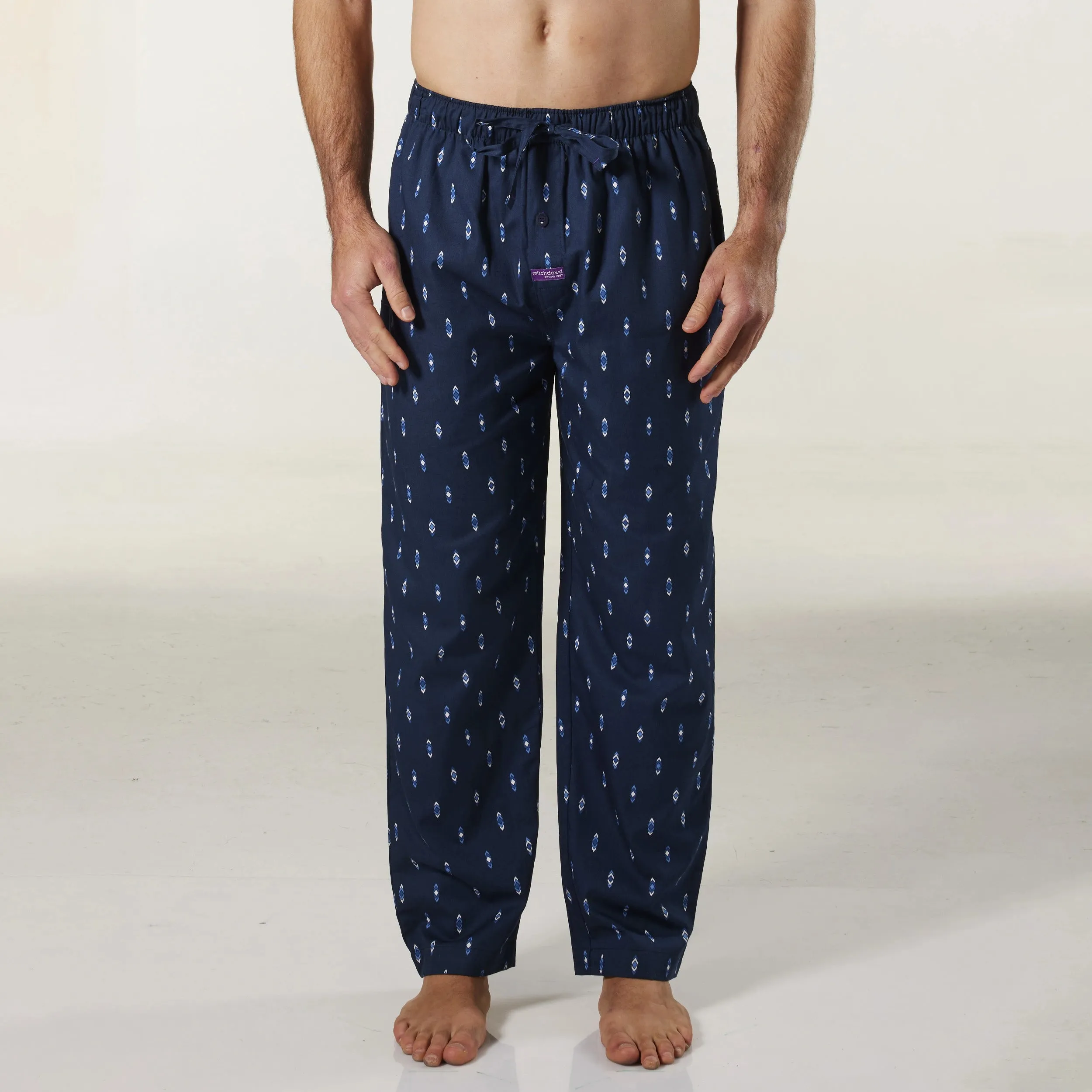 Men's Flint Cotton Sleep Pant - Navy