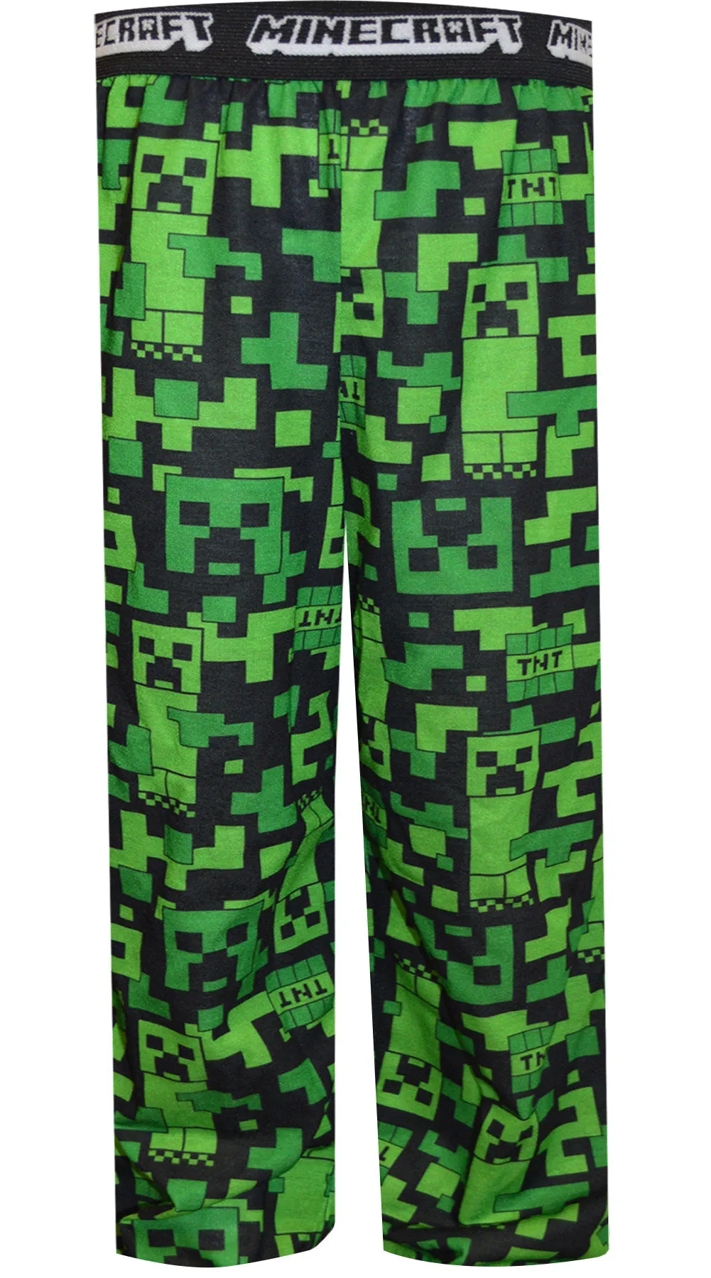 Minecraft Creeper Boy's Lightweight Pajama Pants