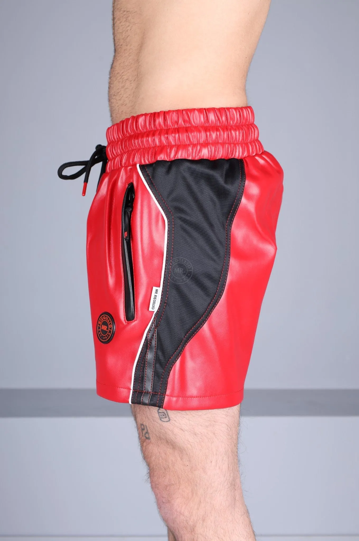 MR. 24 Tracksuit Short - Red