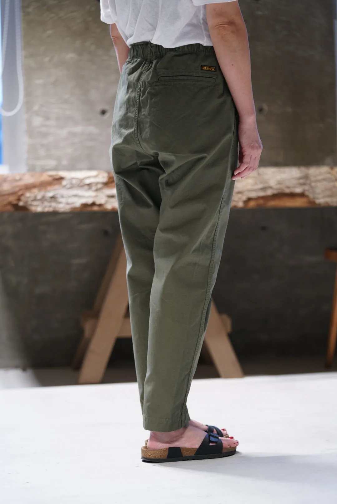 ORSLOW New Yorker Pants Army Green