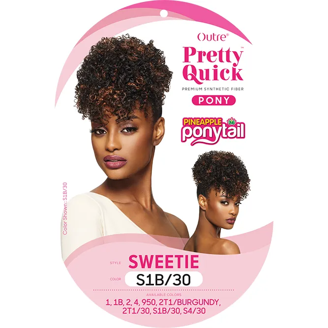 Outre: Pretty Quick Pineapple Ponytail - Sweetie