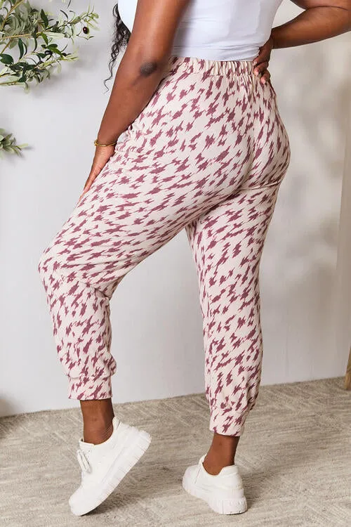 Printed Drawstring Pants