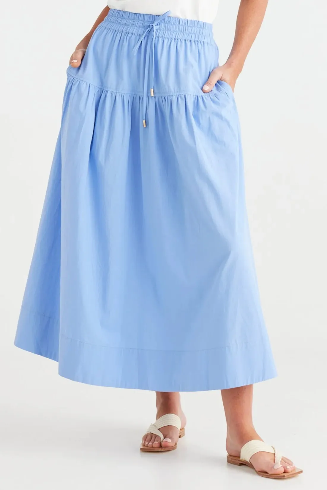 Provence Skirt in Periwinkle Blue