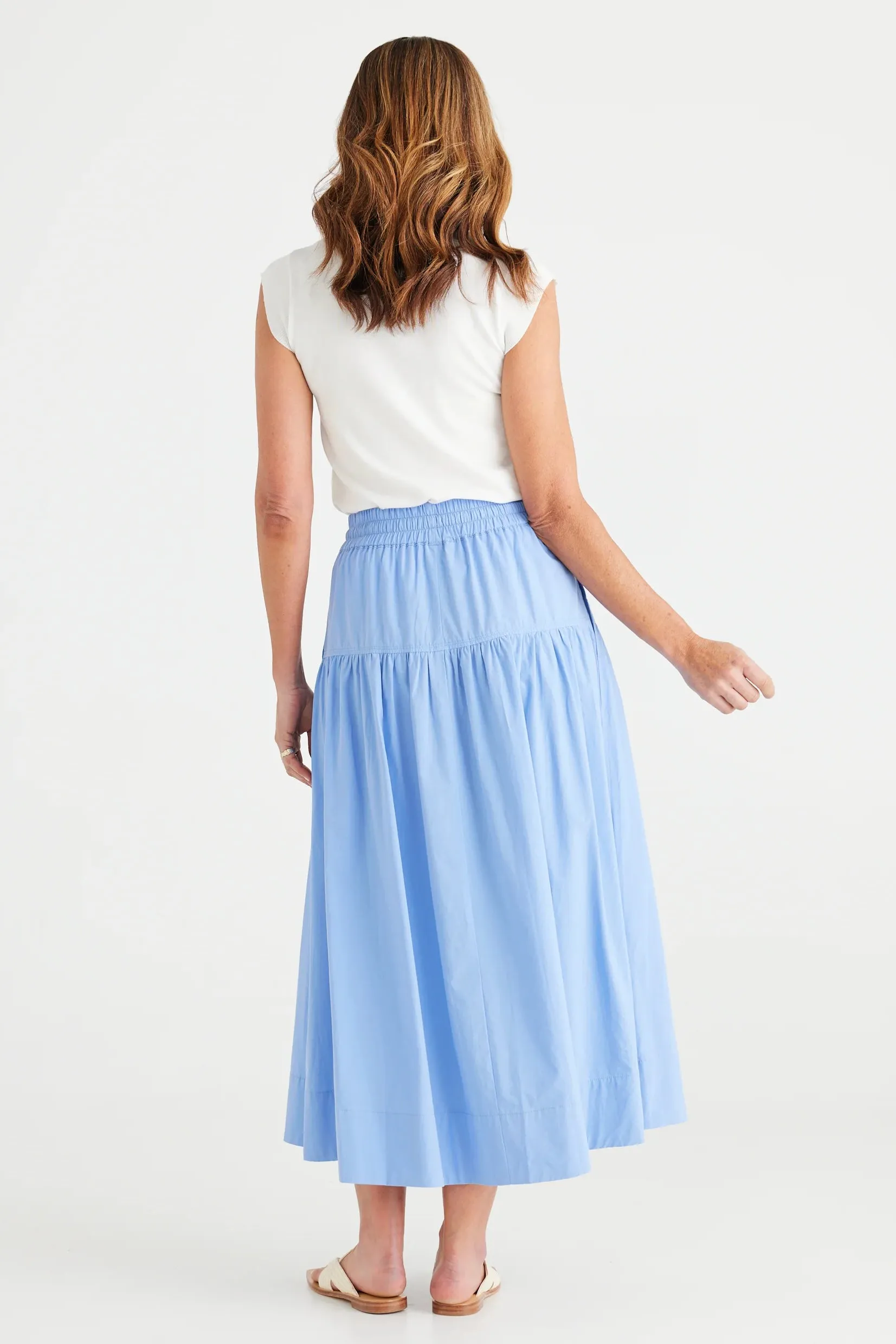 Provence Skirt in Periwinkle Blue