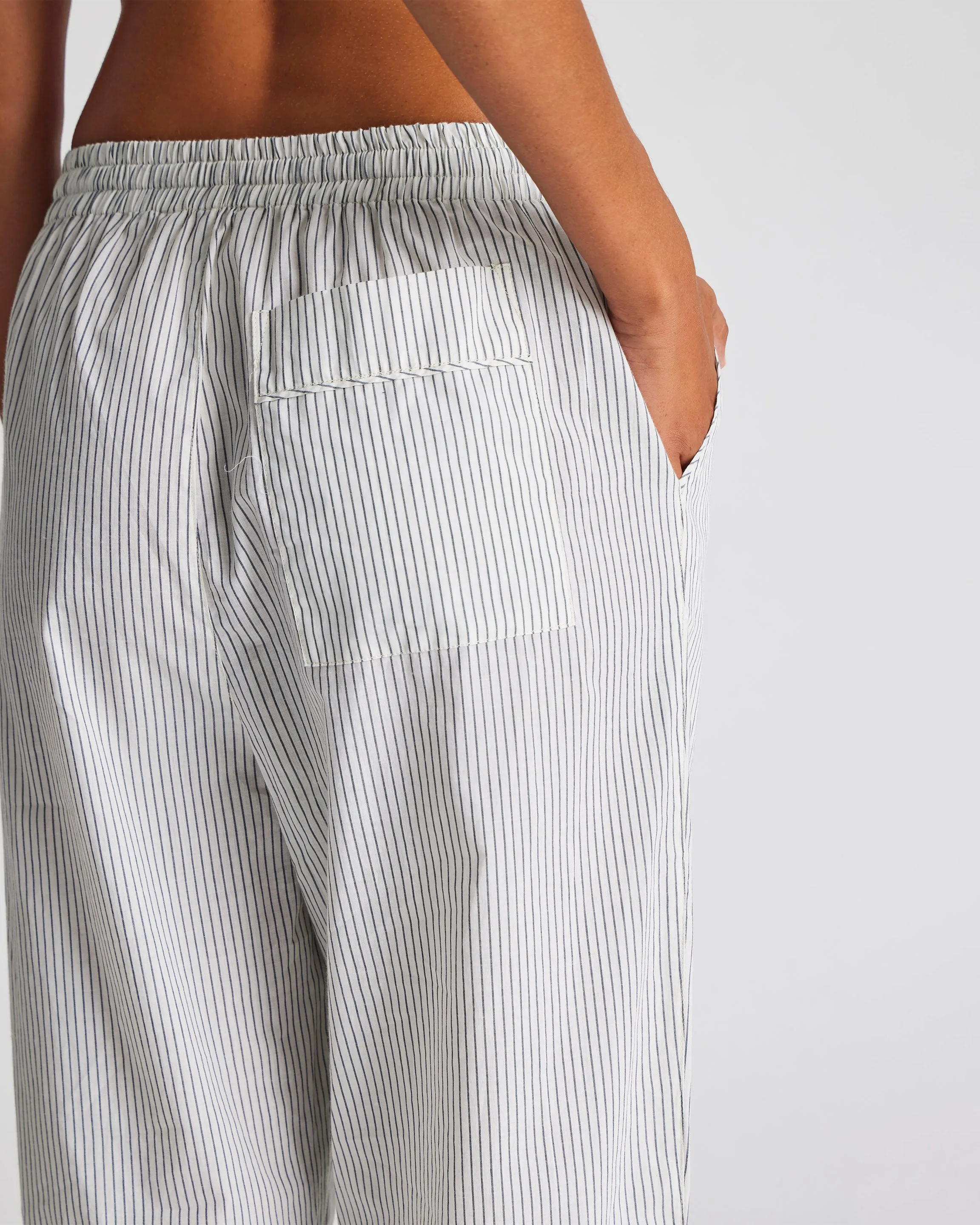 Savita Pant Cotton Stripe