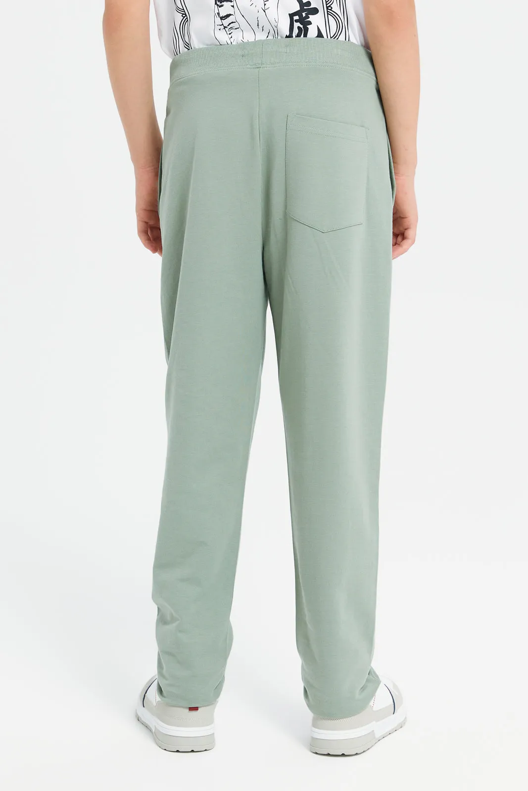 Senior Boys Mint Active Pants