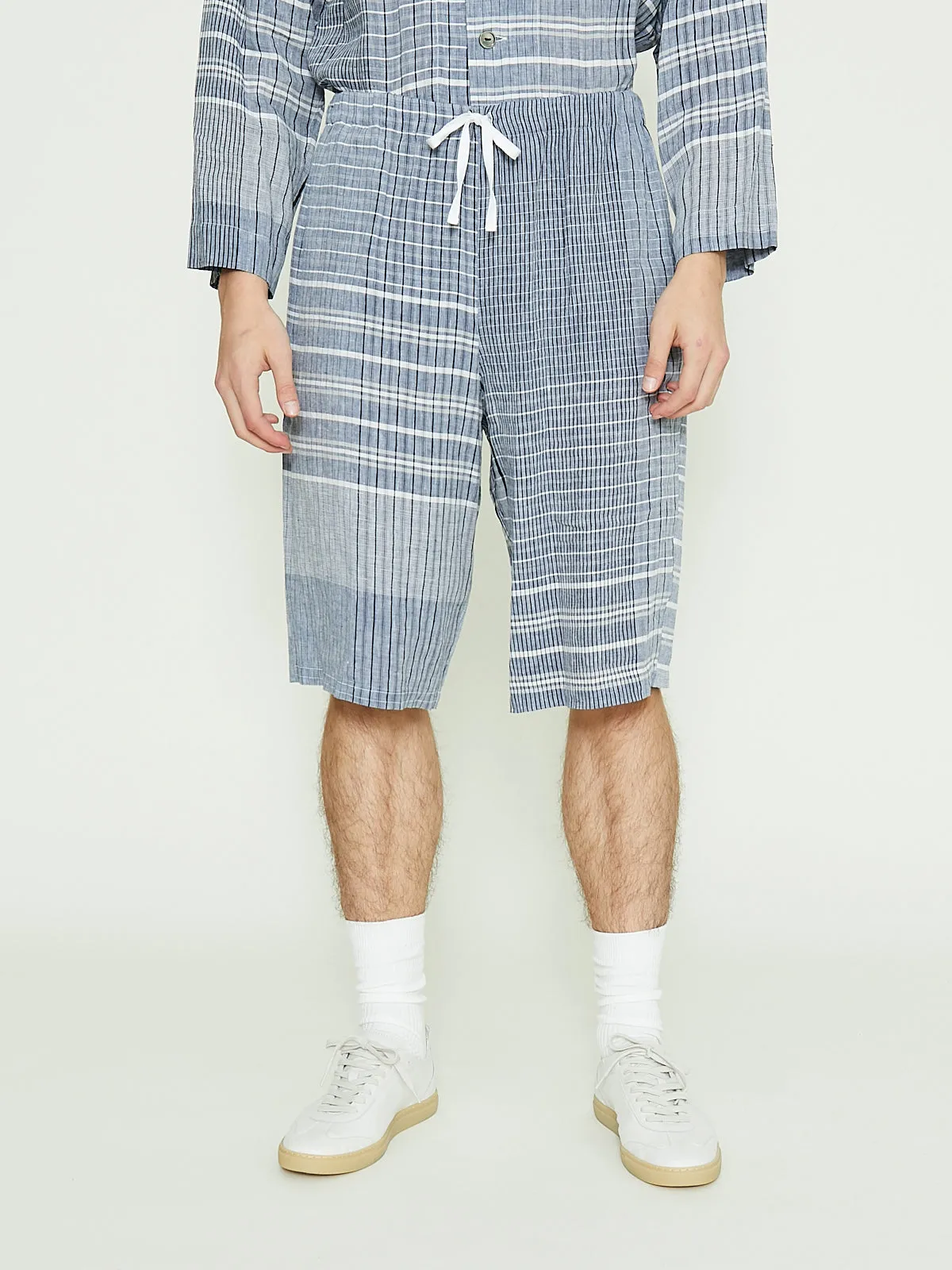 Short Pyjama Pants in Navy