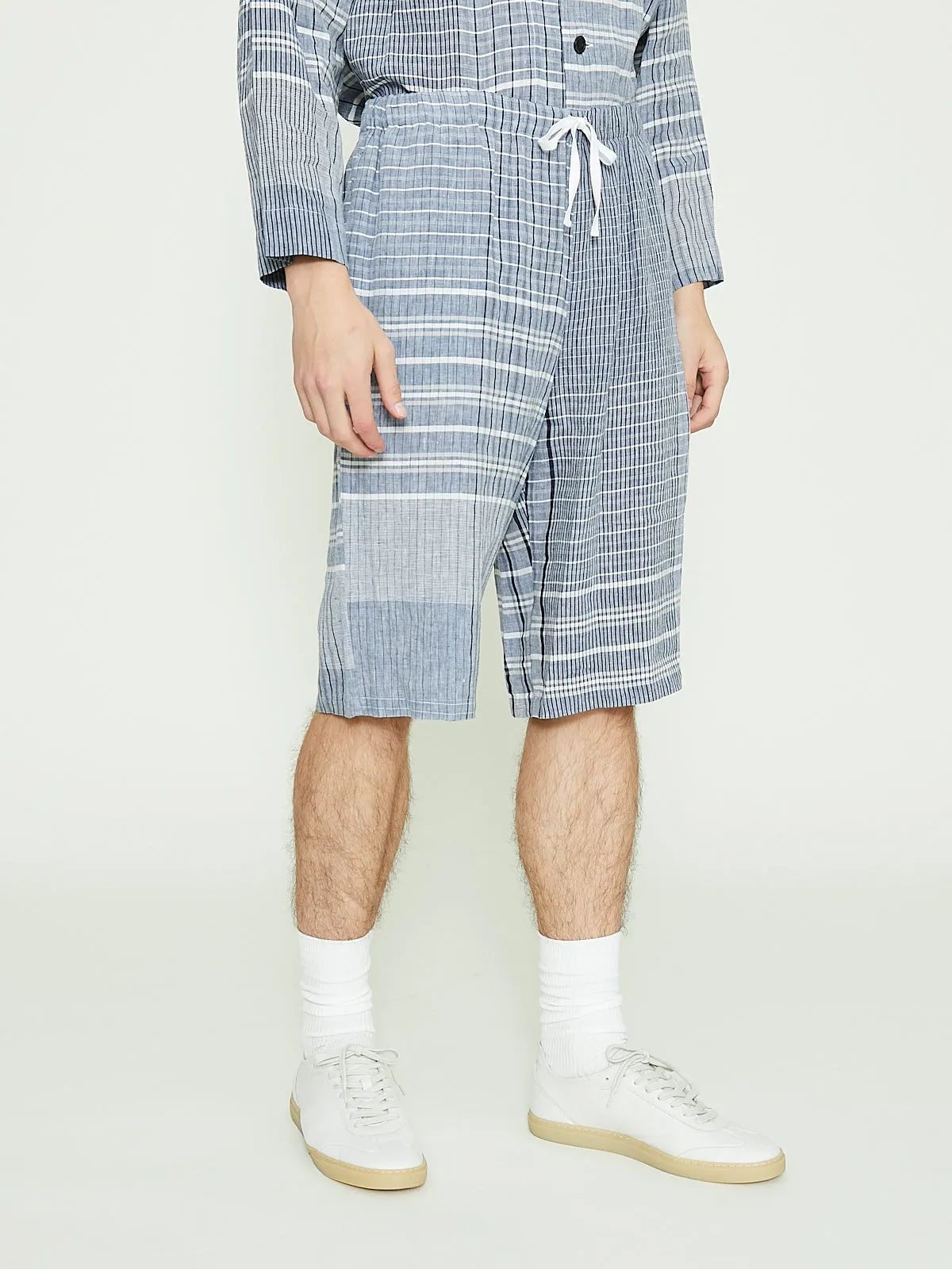 Short Pyjama Pants in Navy