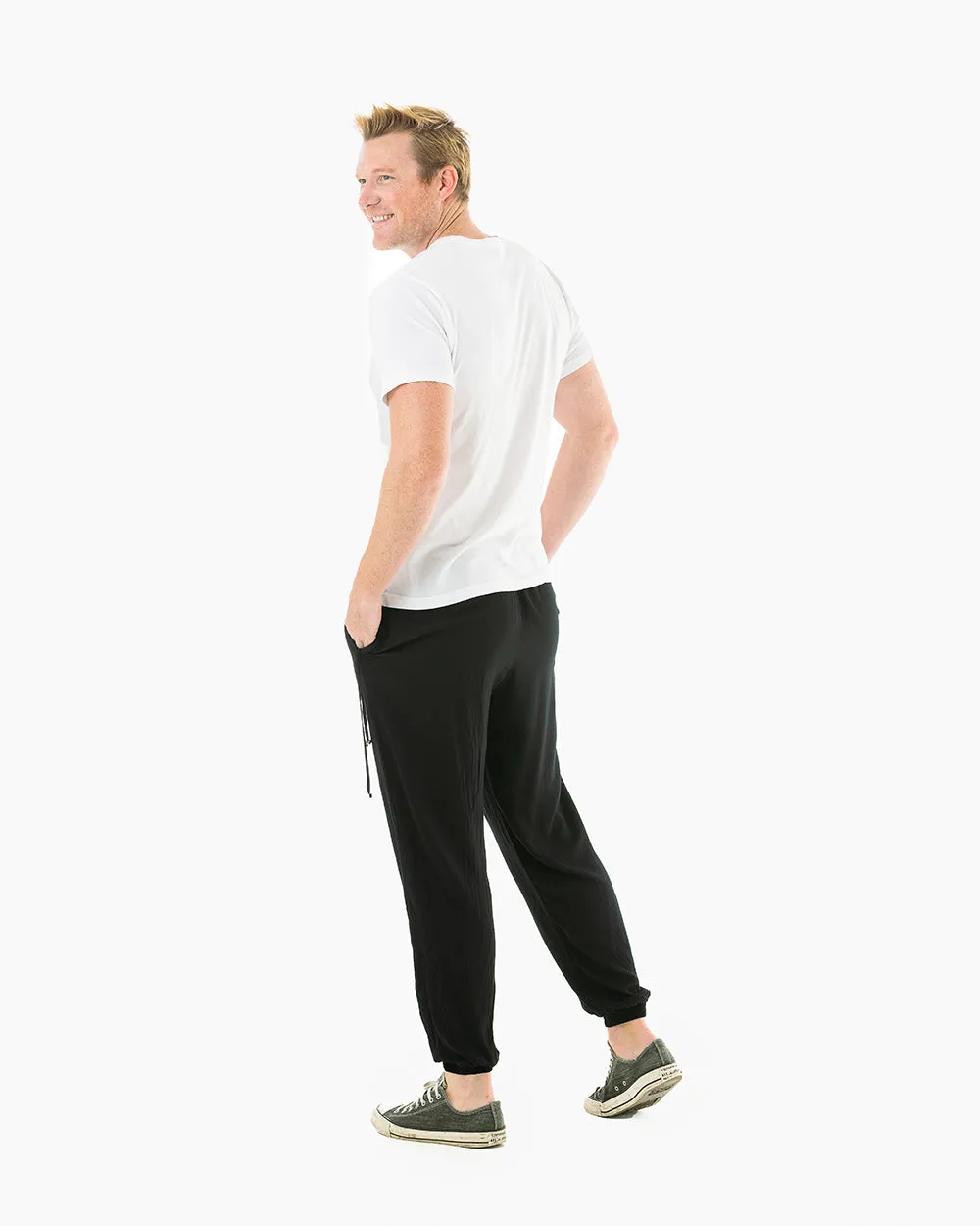 Solid Miami Jogger Harem Pants