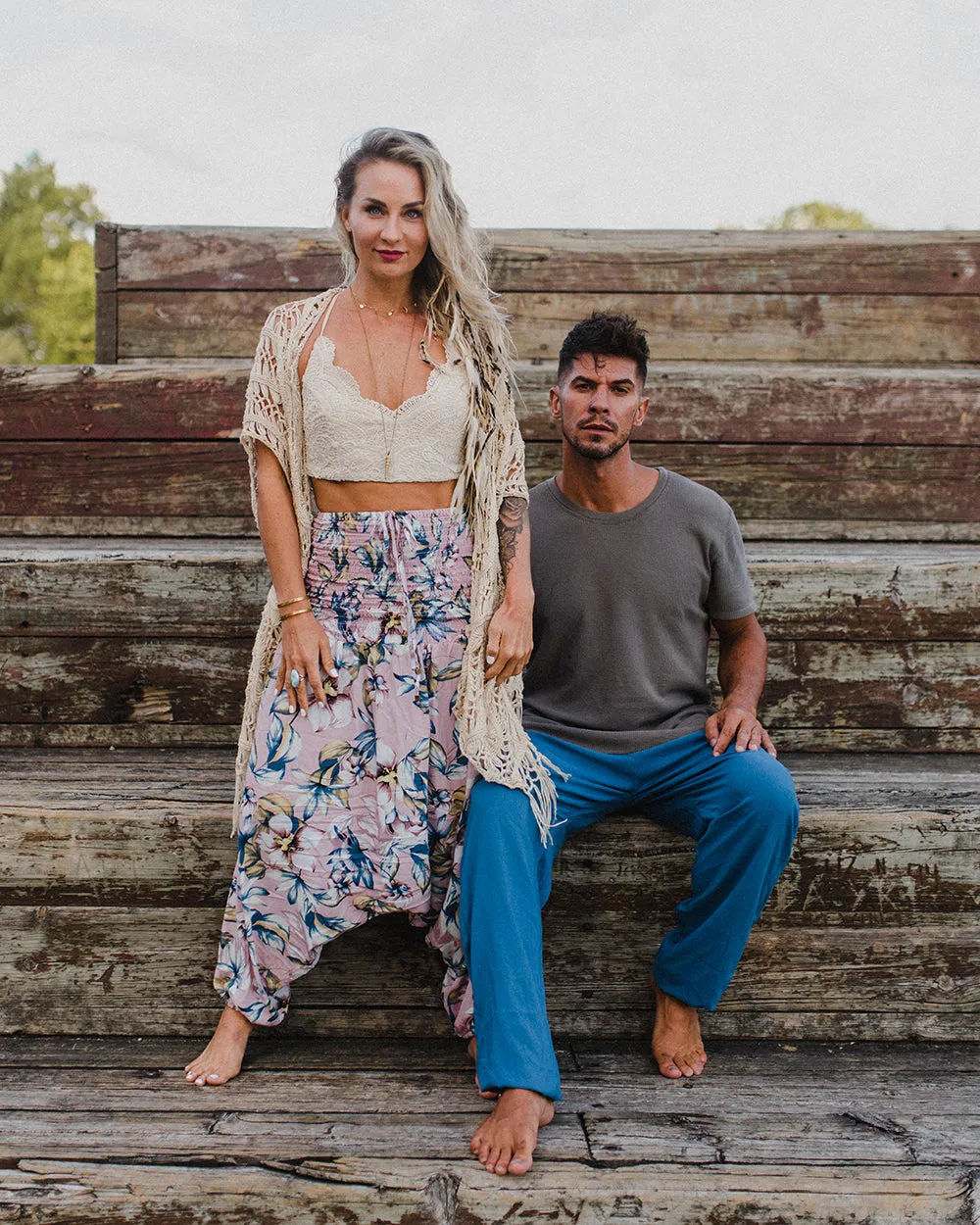 Solid Miami Jogger Harem Pants