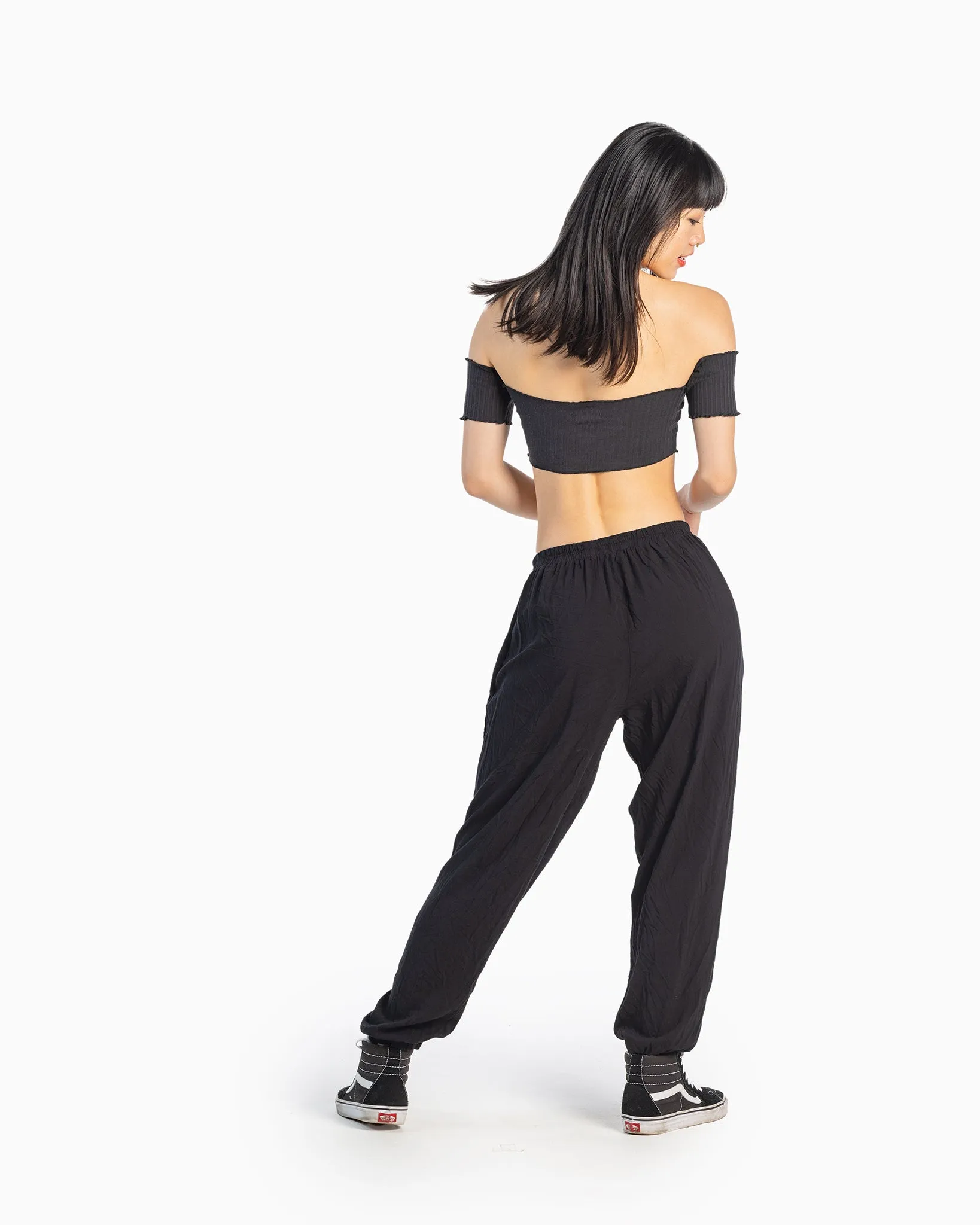 Solid Miami Jogger Harem Pants