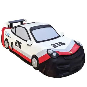 Sporty Car Cutout 3D