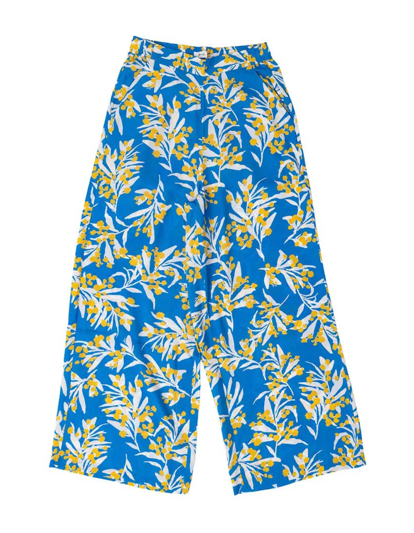 Stevie Pants Blue Wattle in Modal