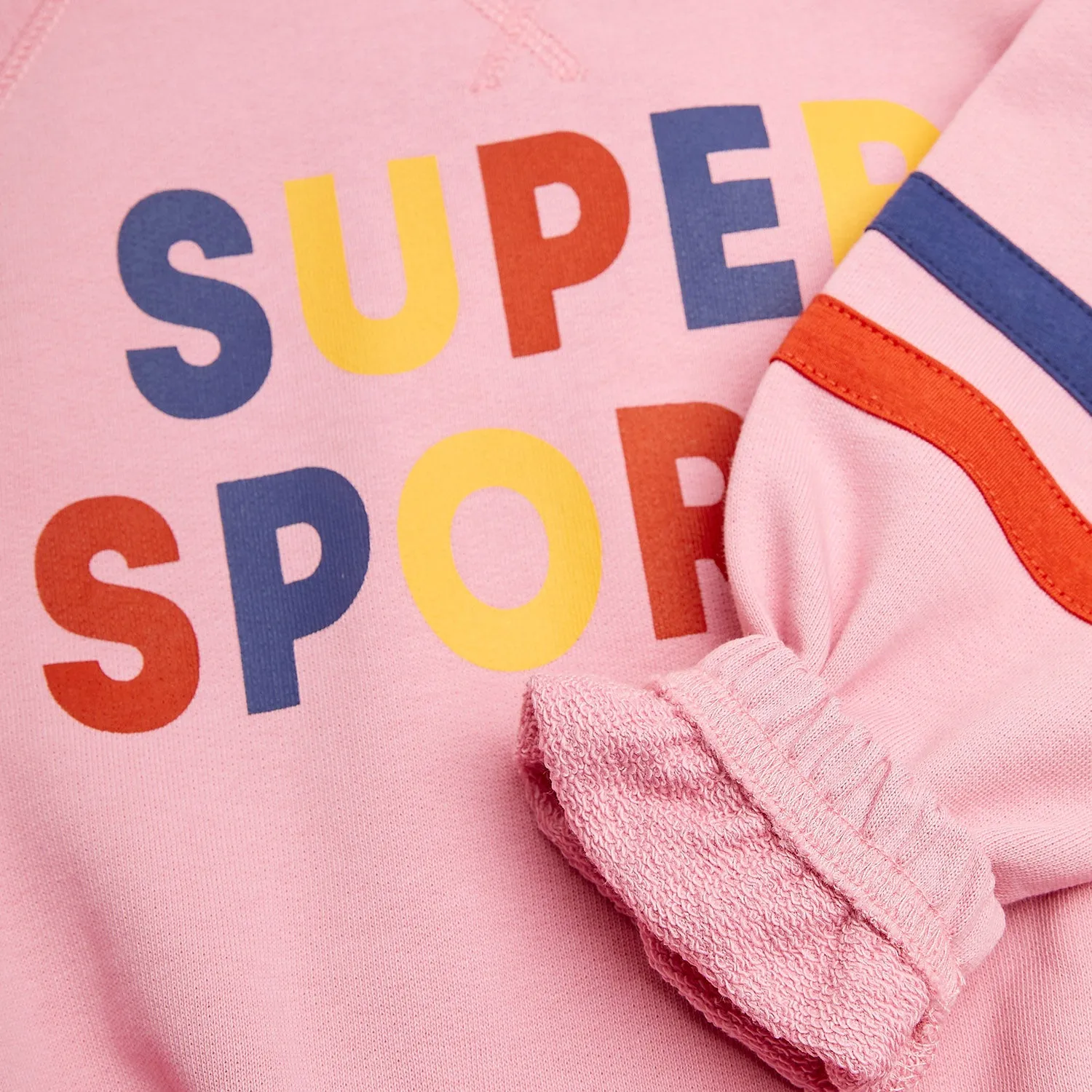 Super Sporty Sweatshirt - Pink