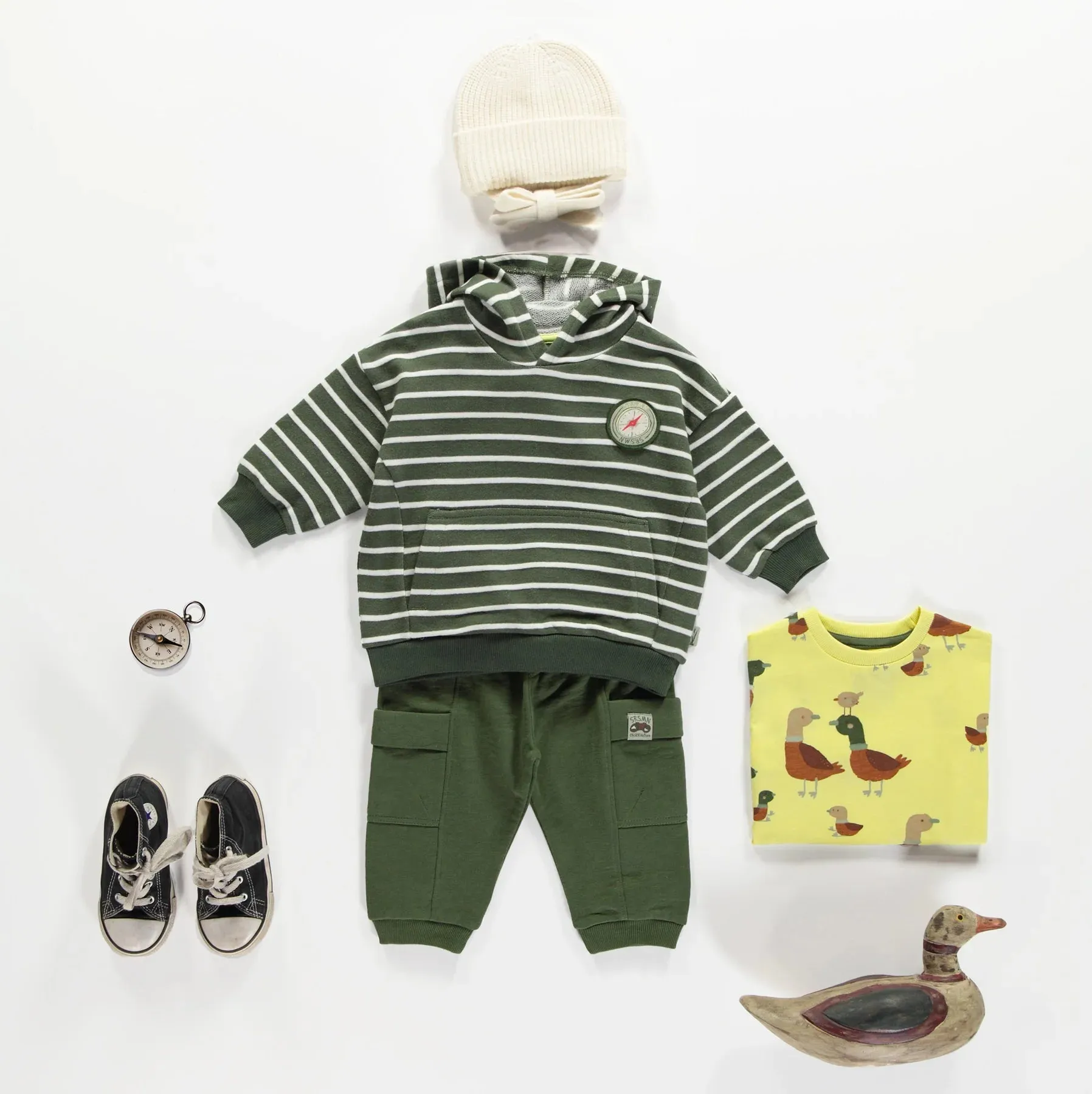 The Malcolm Pocket Joggers - Green - BABY