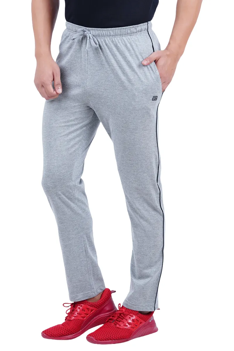 Track Pant - Gray Jogging Bottoms For Mens | Ariser