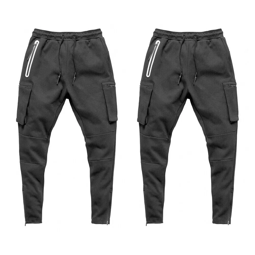 US Man's Training Bodybuilding Sports Fitness Sweatpants Jogger Gym Pant Fashion